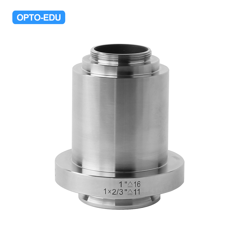 C-Mount Adapter For Leica Microscope 1.0x